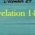 Let S Read The Bible December 29 Revelation 14 18