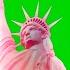 Animated Statue Of Liberty Free Green Screen