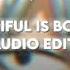 Beautiful Is Boring BONES UK Audio Edit