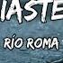 Rio Roma Me Cambiaste La Vida LETRA