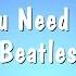 All You Need Is Love Beatles Karaoke Version