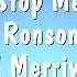 Stop Me Mark Ronson Feat Daniel Merriweather Karaoke Version