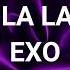 OH LA LA LA EXO EASY LYRICS