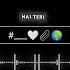 Hai Shaam Tu Tareef Mein Meherbani Lofi Song Whatsapp Status Black Screen Status Lyrics Status