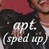 Rosé Bruno Mars APT Sped Up