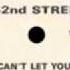 52nd Street I Can T Let You Go 12 Instrumental 1986