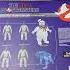 FILMATION THE REAL GHOSTBUSTERS SPECTRAL GHOSTBUSTERS 4 PACK