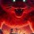 The Red Cat Monster Destroys A Big Ship In The Ocean Cats Cat Catlover