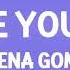 Selena Gomez People You Know Lyrics