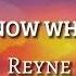 Don T Know What To Say Reyne Cover Lyrics