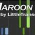 Maroon 5 Memories Piano Cover Synthesia Tutorial By LittleTranscriber