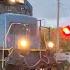 The Rock Train Just Before It Stalled At Night Fostoria Train Chase Rare 3 Locomotive Train CCET