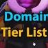 Ranking ALL Domain Expansion Tier List Jujutsu Infinite