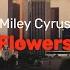 Miley Cyrus Flowers Lyrics Перевод песни на русский язык