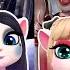 My Talking Angela 2 Wednesday Addams Vs M3gan Vs Elsa Vs Harley Quinn