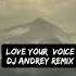 Dj Andrey Vs Jony Love Your Voice Remix Instrumental Original Mix