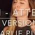 ATTENTION FRENCH VERSION CHARLIE PUTH SARA H COVER