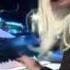 Lady Gaga Hair Jamey Tribute Live At IHeartRadio 2011