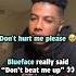 Blueface Begs Chrisean Rock Not To Beat Him Up Shorts