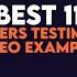 11 Best Testimonial Examples For 2024 By Yum Yum Videos