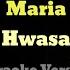 Hwasa Maria Easy Lyrics Karaoke