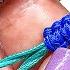 Easy Adjustable Sliding Square Knot Macrame Cord Bracelet Closure