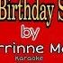 The Birthday Song Corrinne May Karaoke