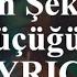 Selin Şekerci Küçüğüm LYRICS Eng Subs