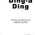 Ding A Ding A Ding SATB Choir By Greg Gilpin