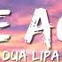 Dua Lipa Love Again Lyrics