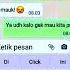 CHAT WA LUCU MINTA DI TEMENIN COL SAMA PACAR Pov