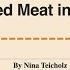 Nina Teicholz Science And Politics Of Red Meat In 2021