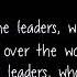 Luciano This One Is For The Leaders Lyrics Drop Leaf Riddim