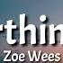 Zoe Wees Overthinking Lyrics