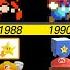 Evolution Of Super Star In Super Mario Bros Game And LEGO 1985 2023