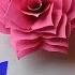 How To Make Paper Flower Rose Paper Flower Making Step By Step Diy Paper Rose Flower