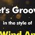 Earth Wind And Fire Let S Groove Karaoke Version From Zoom Karaoke