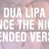 Dua Lipa Dance The Night Extended Version From Barbie The Album