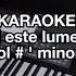 De Când Este Lumea Lume Sol Min KARAOKE