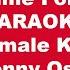 Donny Osmond A Time For Us Karaoke Female Key