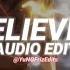 Believer Imagine Dragons Edit Audio