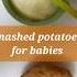 Mashed Potato For Babies Potato Puree Homemade Baby Weight Gaining Food Shorts Babyfood