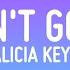 Alicia Keys If I Ain T Got You Lyrics