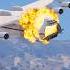 Biggest Antonov Plane Catastrophe Shocking Burn Head Break And Crash During Emergency Landing