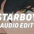 Starboy Tiktok Remix The Weeknd Ft Daft Punk Edit Audio