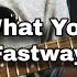 How To Play SAY WHAT YOU WILL Fastway Guitar Lesson Rhythm And Solo