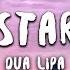 Dua Lipa Don T Start Now Lyrics