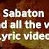 Sabaton 82nd All The Way Lyric Video