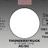 Thunderstruck AC DC Lyrics