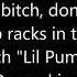 Lil Pump BOSS Lyrics On Screen